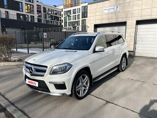 2014 Mercedes-Benz GL-Класс 350 II (X166), белый, 3350000 рублей, вид 1