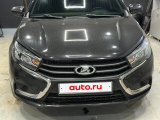 2017 Lada (ВАЗ) Vesta I, чёрный, 736000 рублей, вид 5