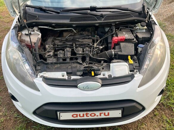 2009 Ford Fiesta Mk6, белый, 550000 рублей - вид 10