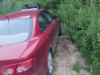 2003 Mazda 6 I (GG), красный, 255000 рублей, вид 2