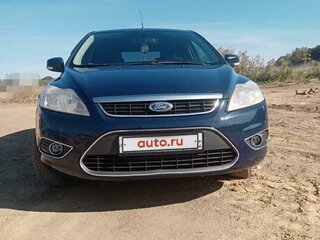 2008 Ford Focus II Рестайлинг, синий, 710000 рублей, вид 1