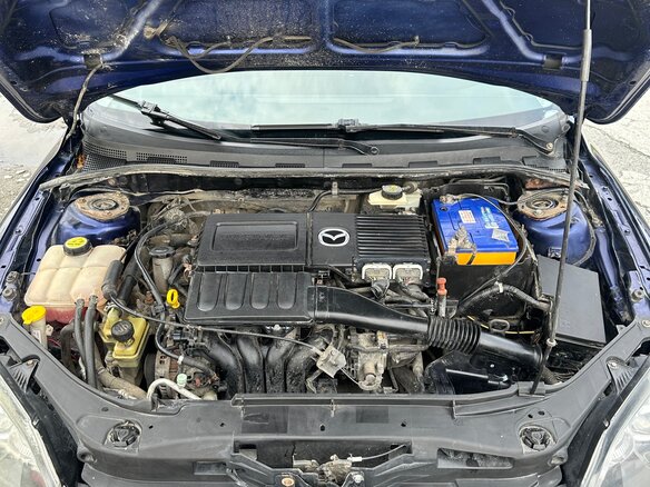 2005 Mazda 3 I (BK), синий, 500000 рублей - вид 8