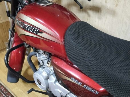 2019 Bajaj Boxer BM 150, красный, 125000 рублей, вид 1