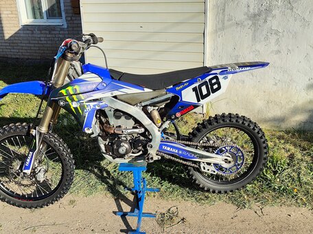 2017 Yamaha YZ250F, синий, 420000 рублей, вид 1