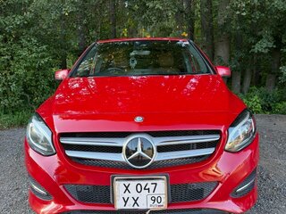 2015 Mercedes-Benz B-Класс 180 II (W246) Рестайлинг, красный, 1220000 рублей, вид 1