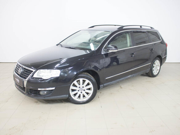 2007 Volkswagen Passat B6, чёрный