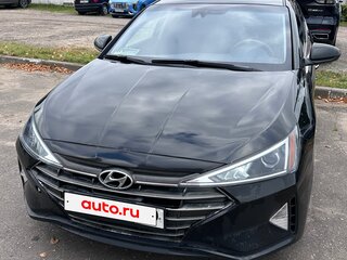2018 Hyundai Elantra VI (AD) Рестайлинг, чёрный, 1350000 рублей, вид 4