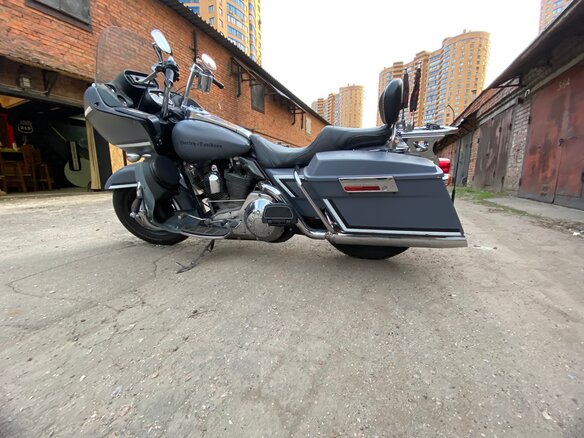 2005 Harley-Davidson Road Glide, серый, 820000 рублей - вид 12