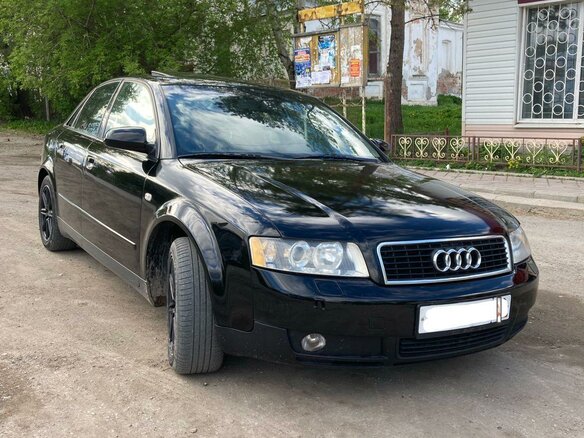 2003 Audi A4 II (B6), чёрный, 450000 рублей - вид 2