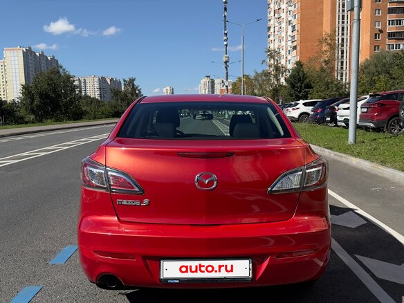 2011 Mazda 3 II (BL) Рестайлинг, красный, 1650000 рублей - вид 4