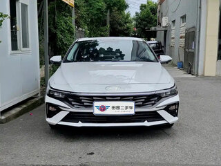 2023 Hyundai Elantra N Line VII (CN7) Рестайлинг, белый, 1500000 рублей, вид 2