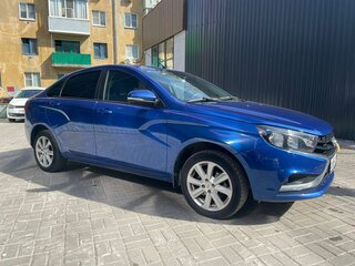 2019 Lada (ВАЗ) Vesta I, синий, 1180000 рублей, вид 4