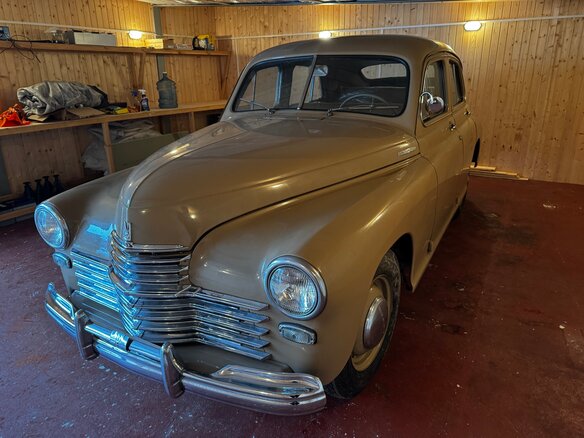 1954 ГАЗ М-20 «Победа», коричневый, 2500000 рублей - вид 14