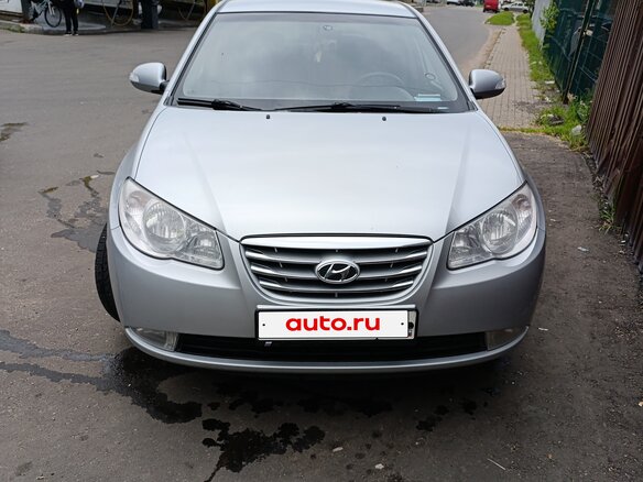 2010 Hyundai Elantra IV (HD), серебристый - вид 1