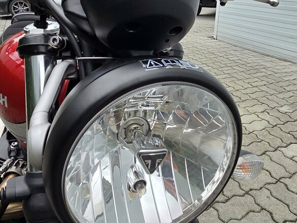 2018 Triumph Scrambler, красный, 920000 рублей - вид 17