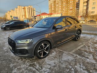 2020 Audi Q7 45 TDI II (4M) Рестайлинг, серый, 6000000 рублей, вид 1