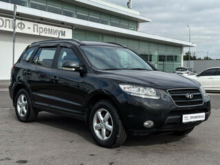 2008 Hyundai Santa Fe II, чёрный, 689000 рублей, вид 3