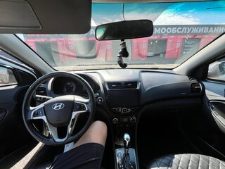 2011 Hyundai Solaris I, белый, 819999 рублей, вид 5
