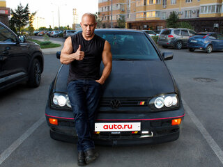 1995 Volkswagen Golf III, чёрный, 365000 рублей, вид 1