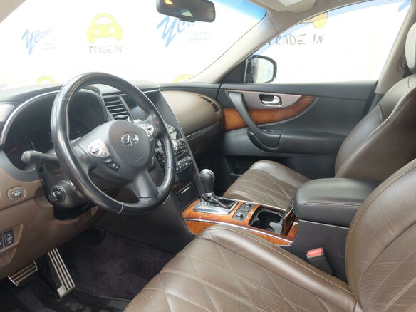 2011 Infiniti FX FX37 II (S51) Рестайлинг, чёрный - вид 9