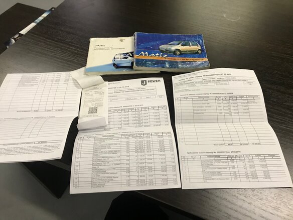 2010 Daewoo Matiz I Рестайлинг, чёрный - вид 12