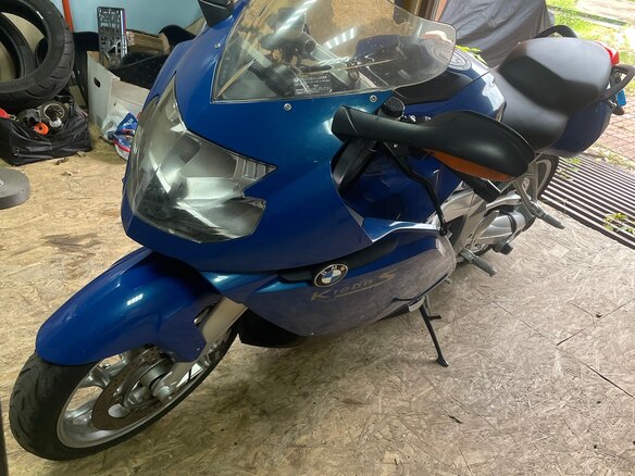2005 BMW K 1200 S, синий, 450000 рублей - вид 1