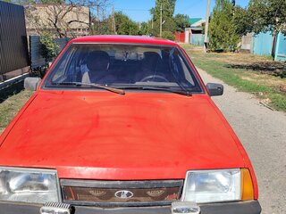 1997 Lada (ВАЗ) 21099, красный, 95000 рублей, вид 1