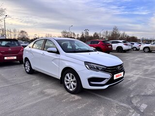 2024 Lada (ВАЗ) Vesta I Рестайлинг (NG), белый, 1310000 рублей, вид 3