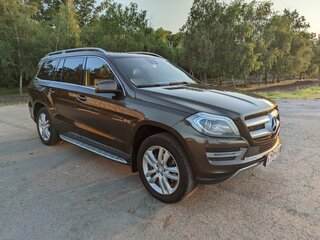 2014 Mercedes-Benz GL-Класс 350 II (X166), коричневый, 3650000 рублей, вид 4