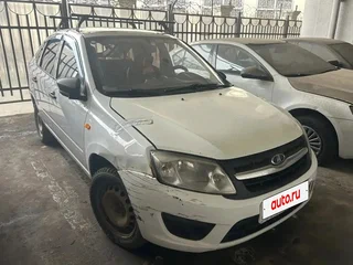 2014 Lada (ВАЗ) Granta I, белый, 155000 рублей, вид 3