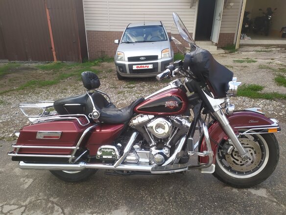 2000 Harley-Davidson Electra Glide, пурпурный, 700000 рублей