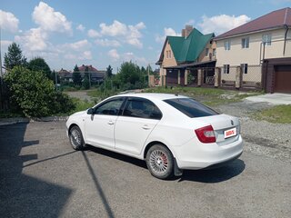 2015 Skoda Rapid I, белый, 425000 рублей, вид 4