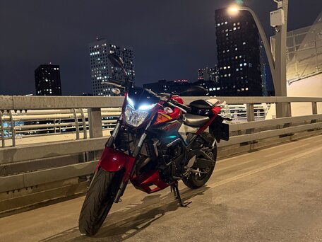 2016 Yamaha MT-03, красный, 525000 рублей, вид 5