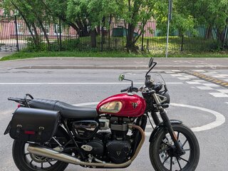 2023 Triumph Speed Twin, красный, 1050000 рублей, вид 3