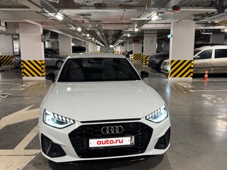 2020 Audi A4 35 TFSI V (B9) Рестайлинг, белый, 4300000 рублей, вид 3