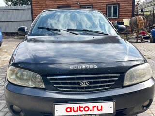 2007 Kia Spectra I Рестайлинг 2, чёрный, 125000 рублей, вид 2