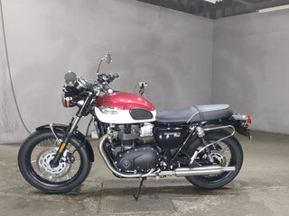 2021 Triumph Bonneville T100, белый, 980000 рублей, вид 2