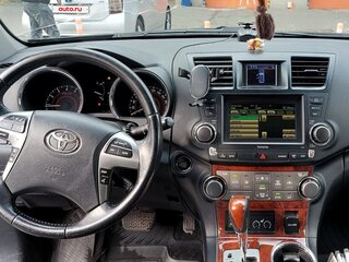 2013 Toyota Highlander II (XU40) Рестайлинг, серый, 2400000 рублей, вид 4