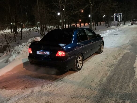 2006 Mitsubishi Lancer IX Рестайлинг, синий - вид 1