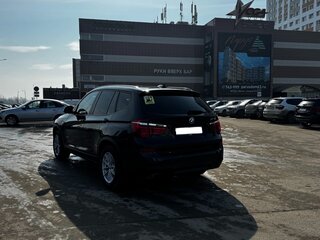 2015 BMW X3 20i xDrive II (F25) Рестайлинг, чёрный, 2400000 рублей, вид 3