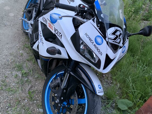 2010 Honda CBR 600RR, синий, 700000 рублей - вид 1