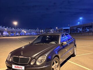 2002 Mercedes-Benz E-Класс 320 III (W211, S211), синий, 600000 рублей, вид 1