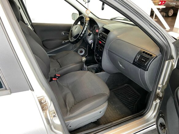 2007 Fiat Albea I Рестайлинг, серебристый - вид 13