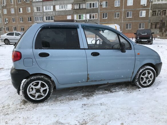 2010 Daewoo Matiz I Рестайлинг, синий - вид 2