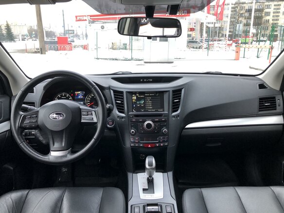 2014 Subaru Outback IV Рестайлинг, чёрный - вид 7