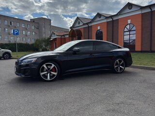 2022 Audi A5 Sportback 45 TFSI II (F5) Рестайлинг, чёрный, 3700000 рублей, вид 3
