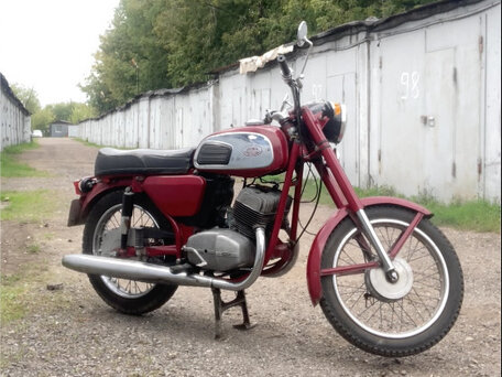 1975 Jawa 350/634, красный, 299000 рублей, вид 1