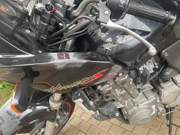 2001 Honda CB 600F Hornet, чёрный, 350000 рублей - вид 2
