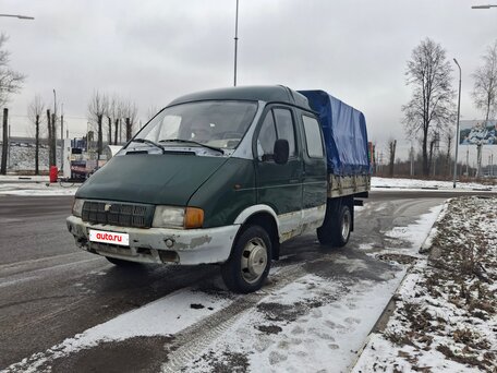 1999 ГАЗ ГАЗель (33023/330273) Фермер, зелёный, 310000 рублей, вид 4