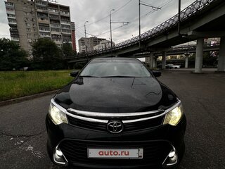 2016 Toyota Camry VII (XV50) Рестайлинг, чёрный, 2250000 рублей, вид 1